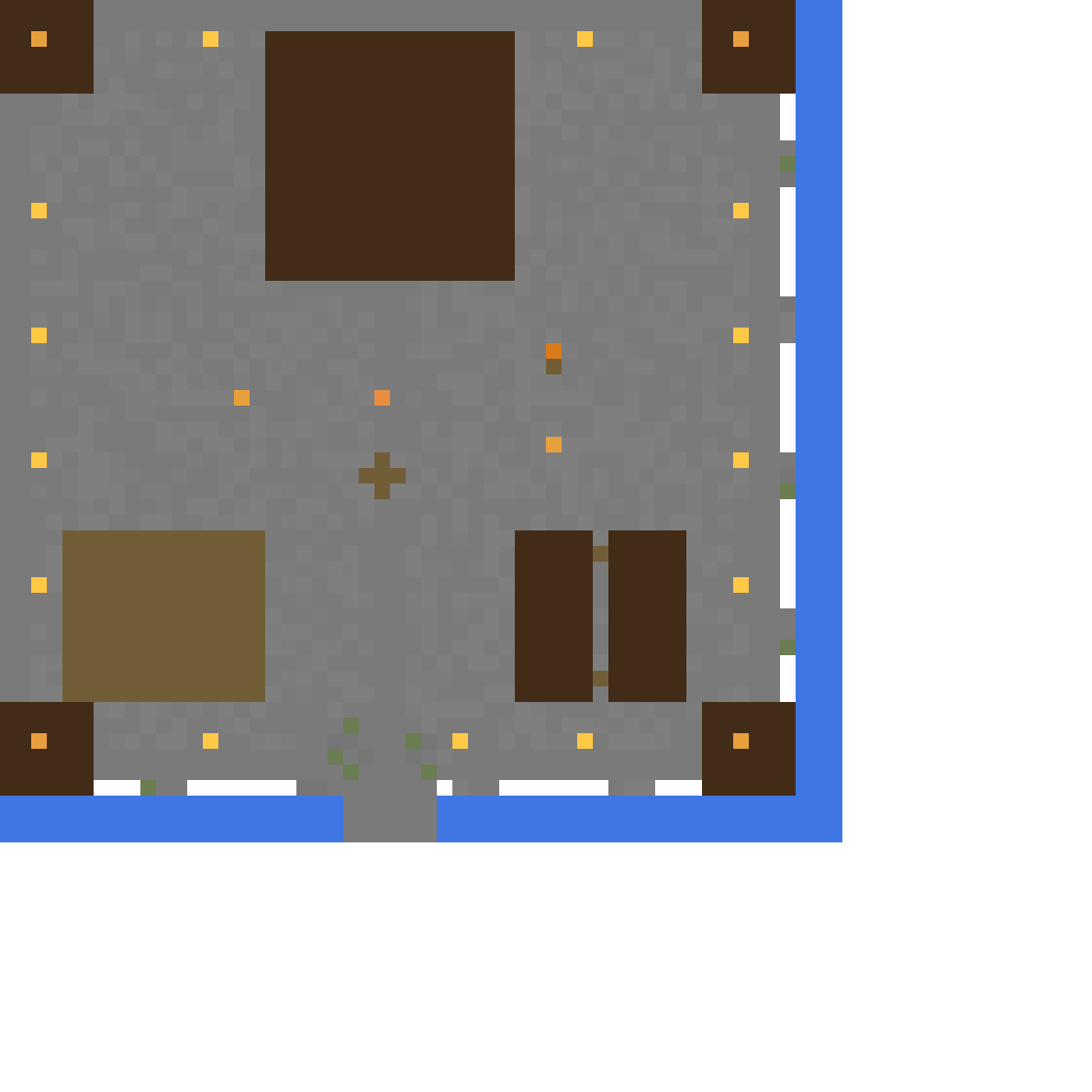 Medieval Castle top view