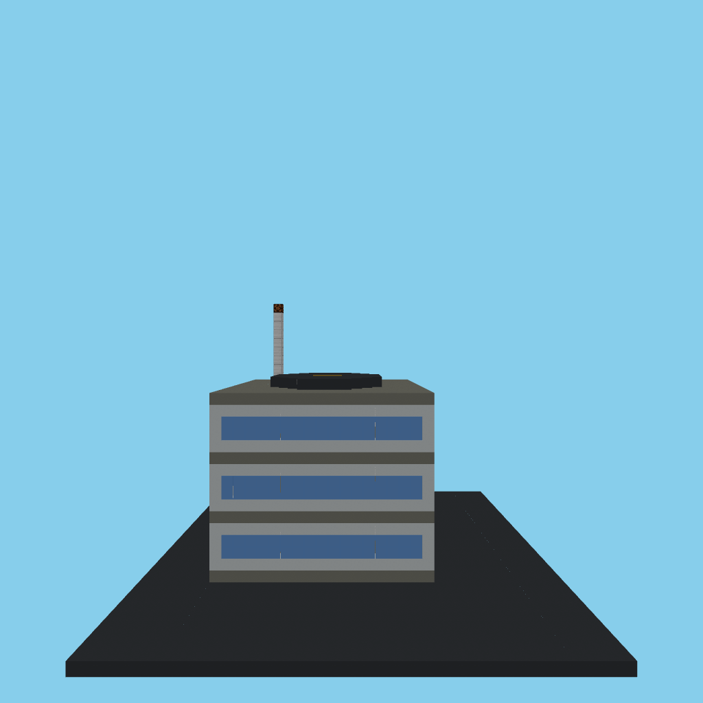 Research Skyscraper (bare) front view