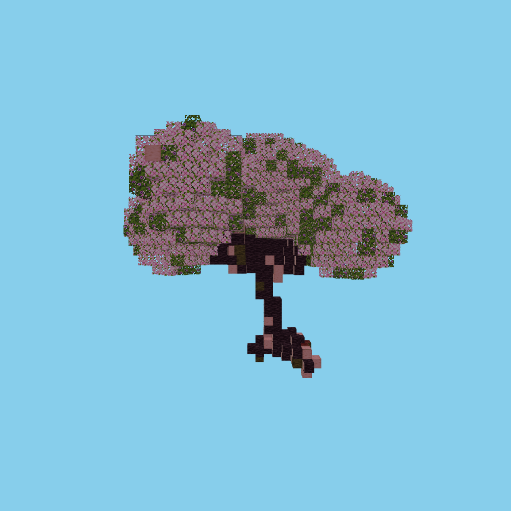 Cherry Blossom Tree (vs-osu guided) front view