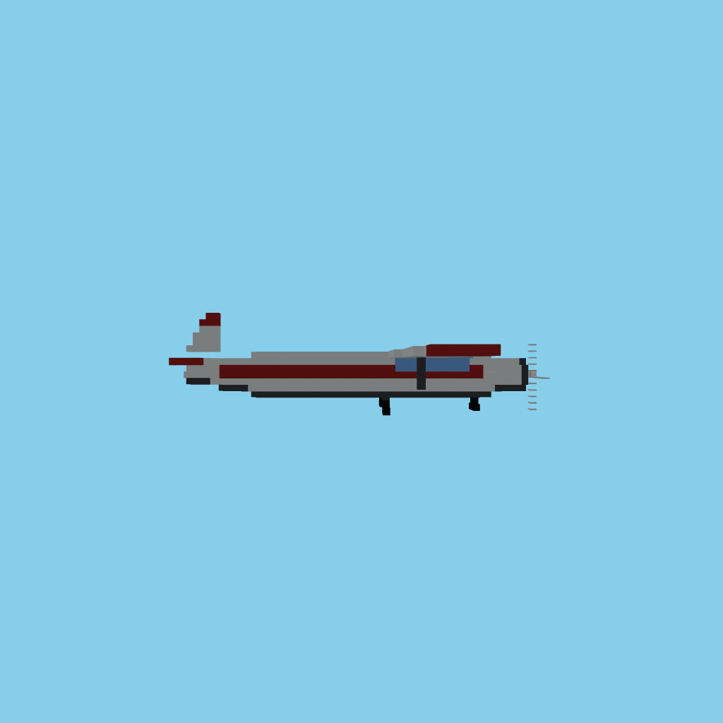 Avioneta (Light Aircraft) side view