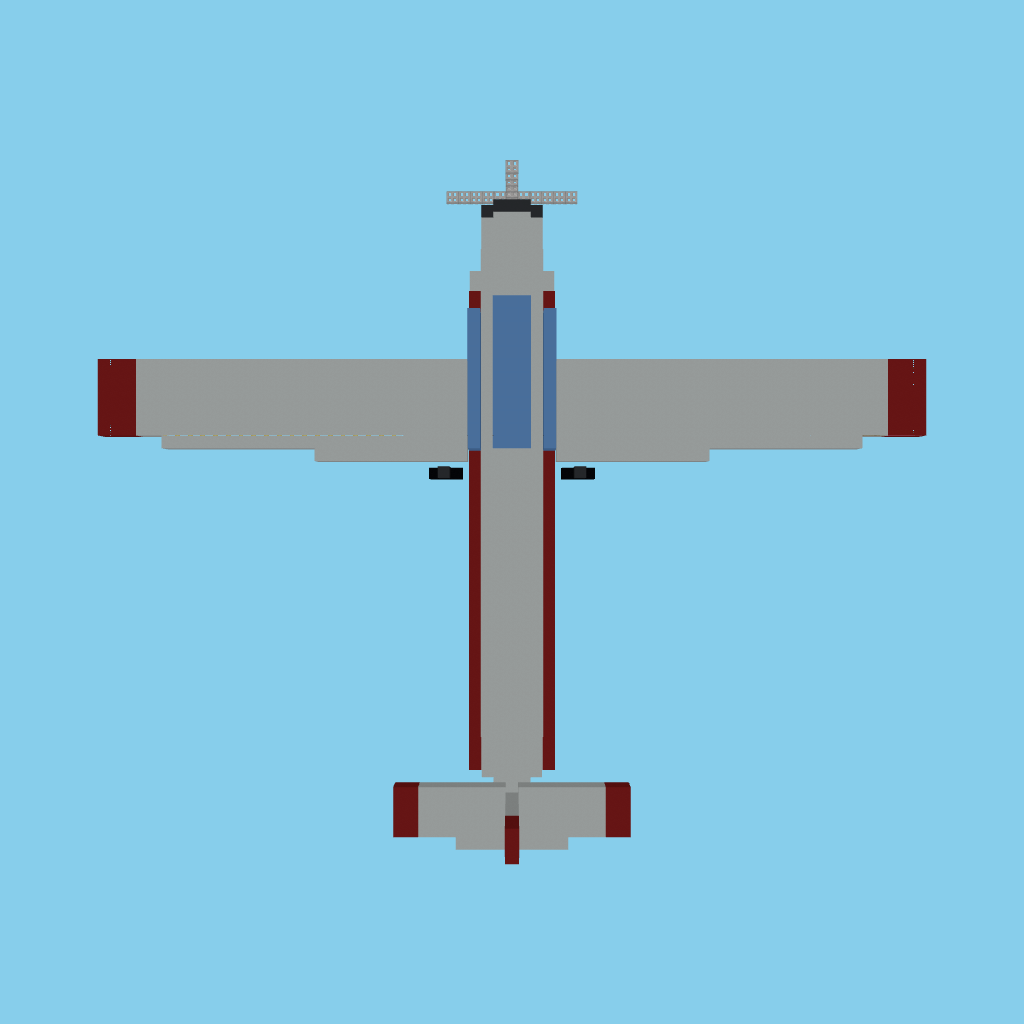 Avioneta (Light Aircraft) top view