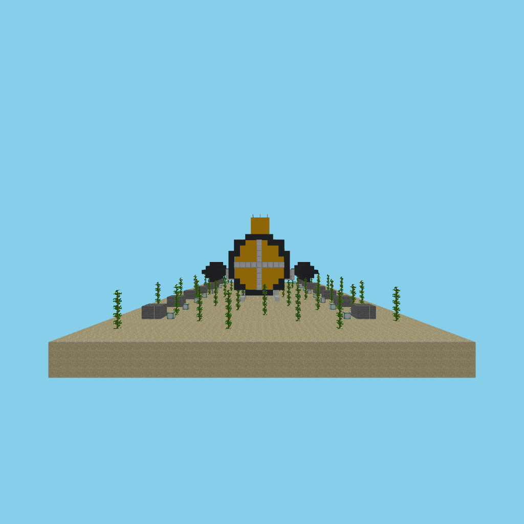 Deep-sea submersible (bare) side view