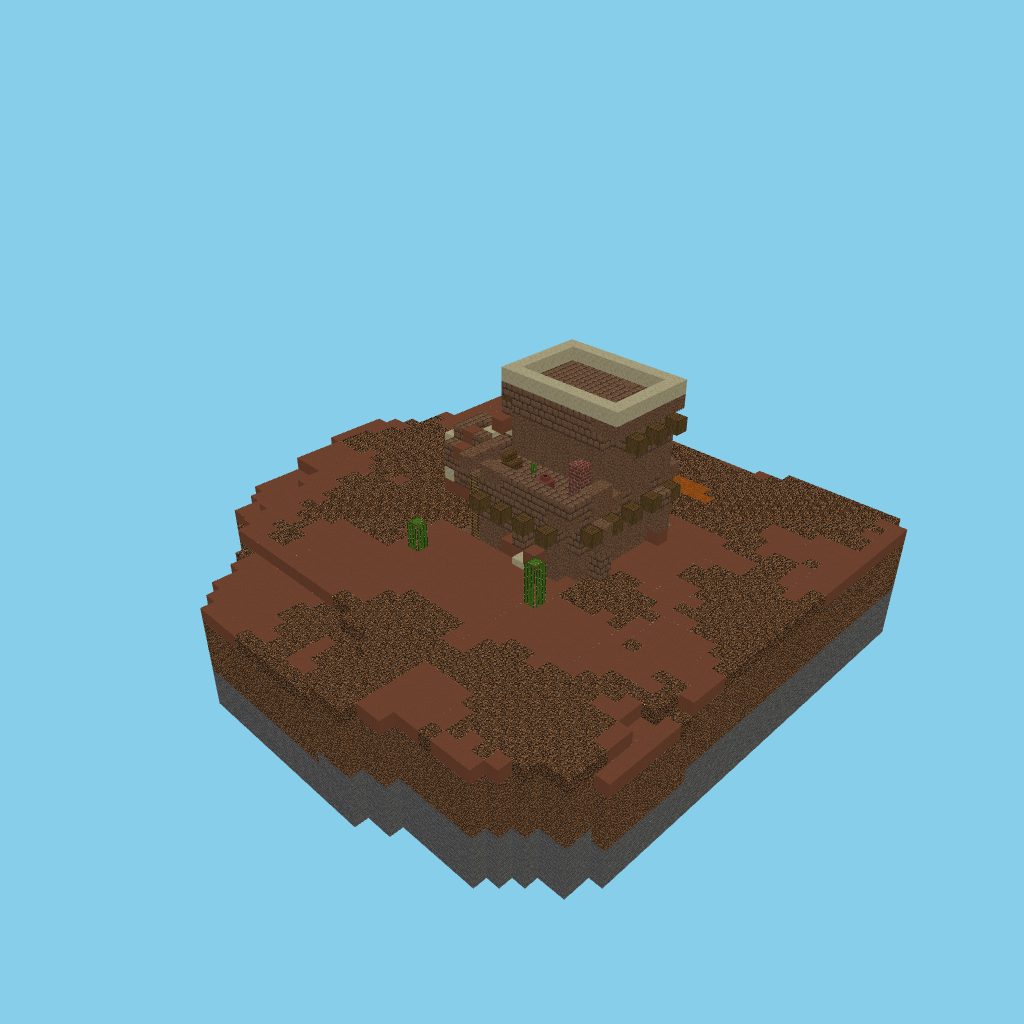 Adobe pueblo dwelling (guided)