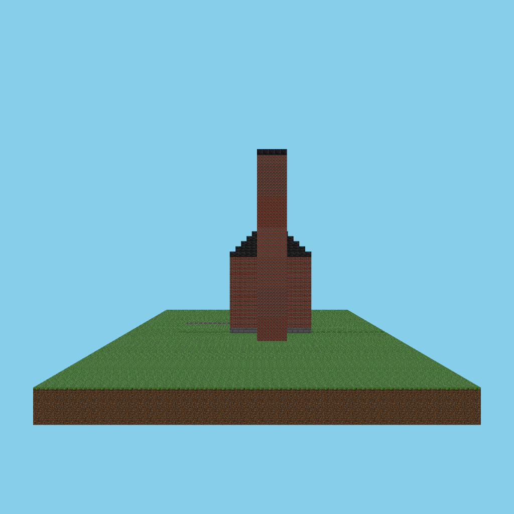Victorian Waterworks Engine House (bare) side view