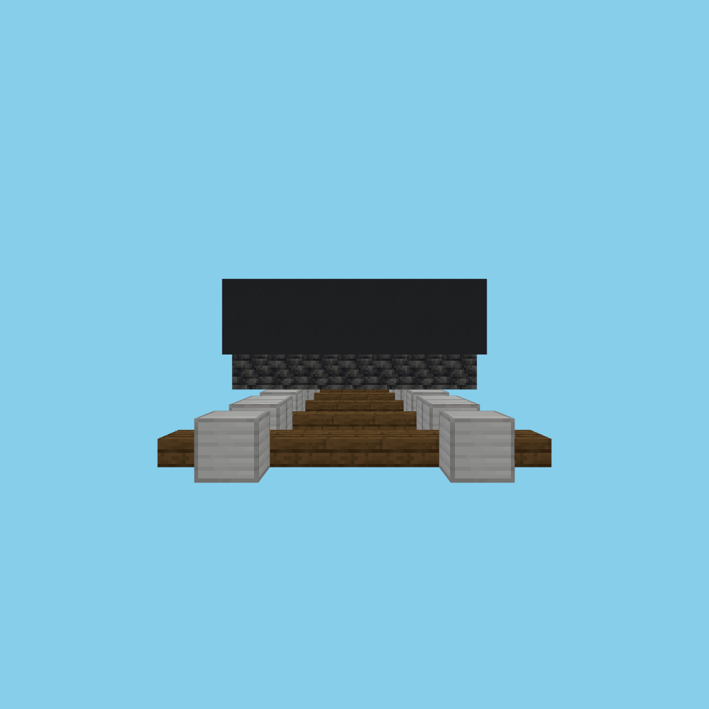 Steam locomotive (guided) front view