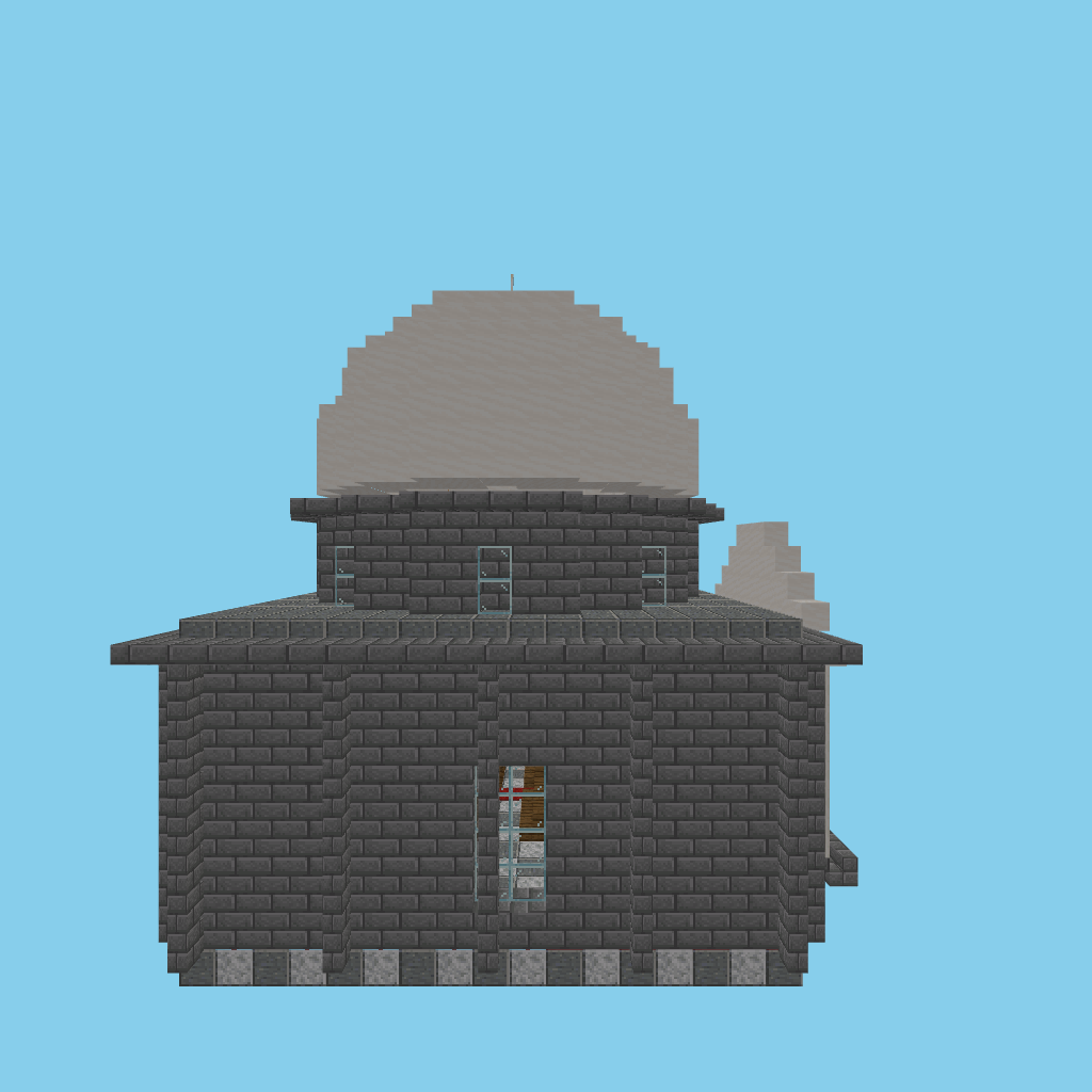 Domed Chapel (guided) side view