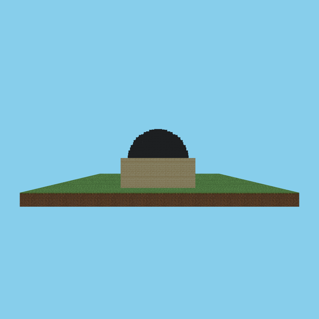 Ottoman Hammam (bare) front view
