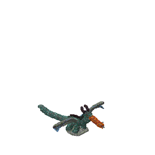 Dragon Épico, isometric render