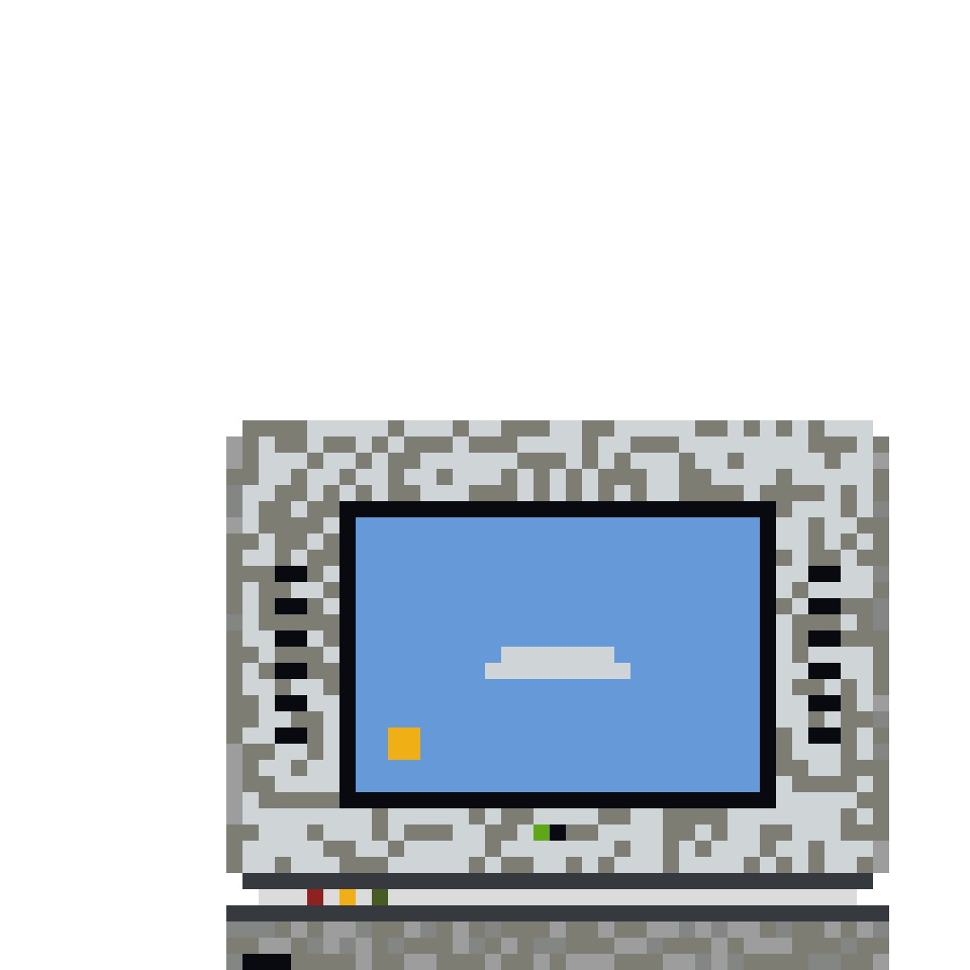 Giant Nintendo DS (Phase 1) back view