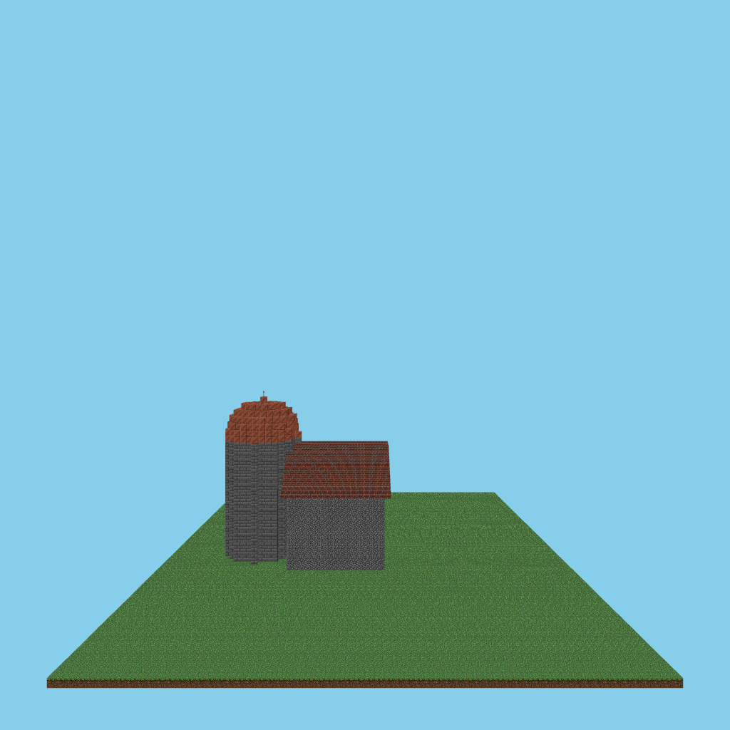 A-bare wizard tower apothecary front view