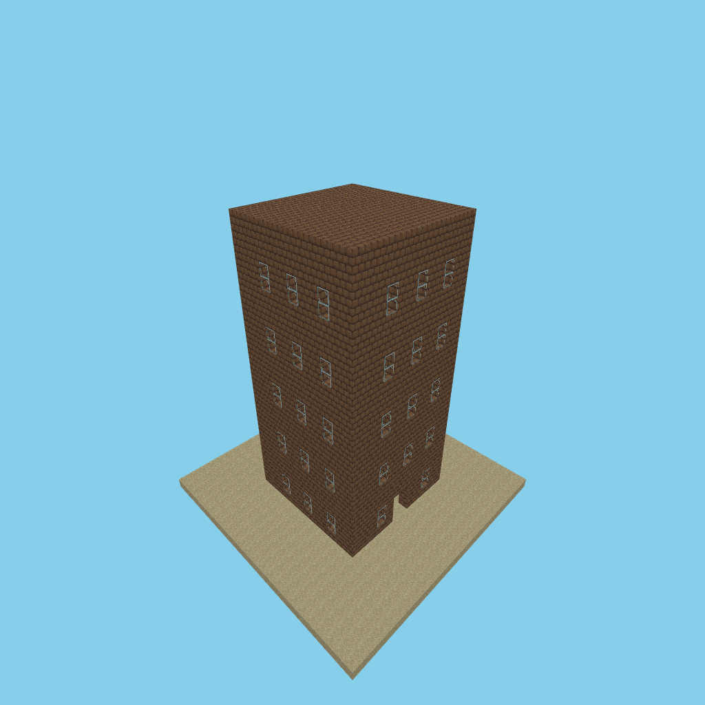 Yemeni Tower House (bare)