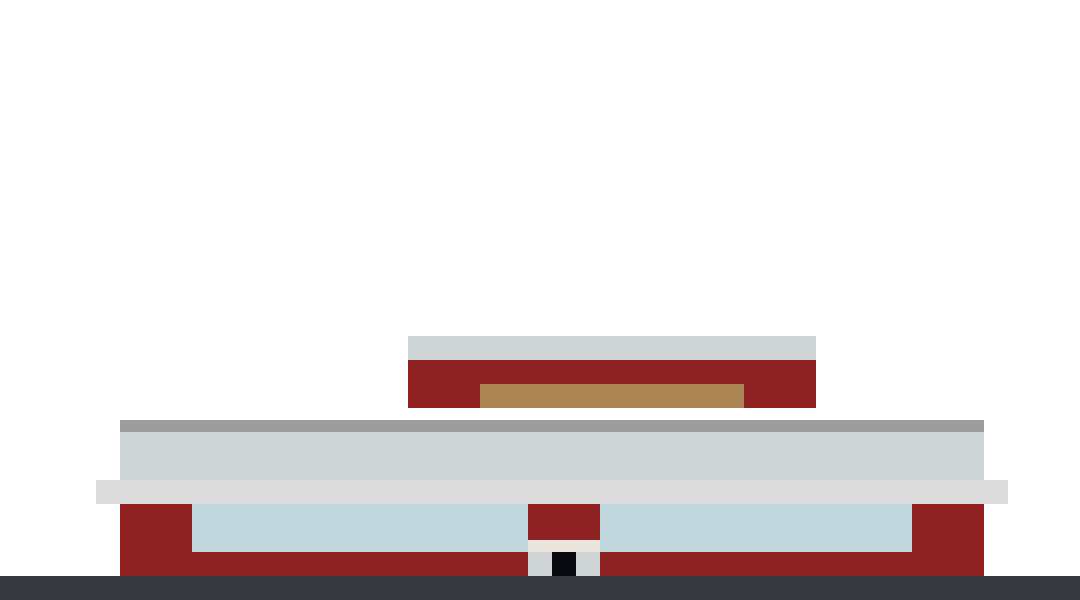 Retro Diner 1950s front view
