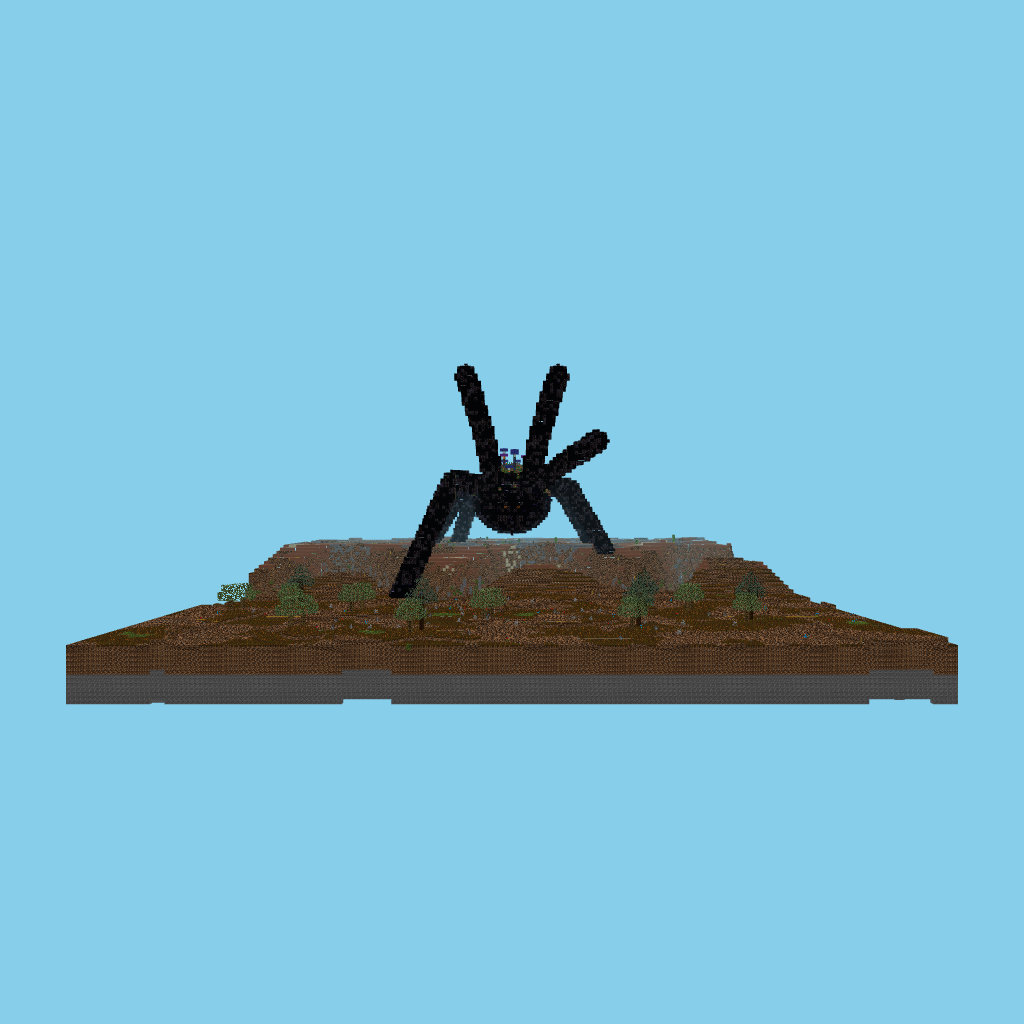 Araña Colosal del Valle side view
