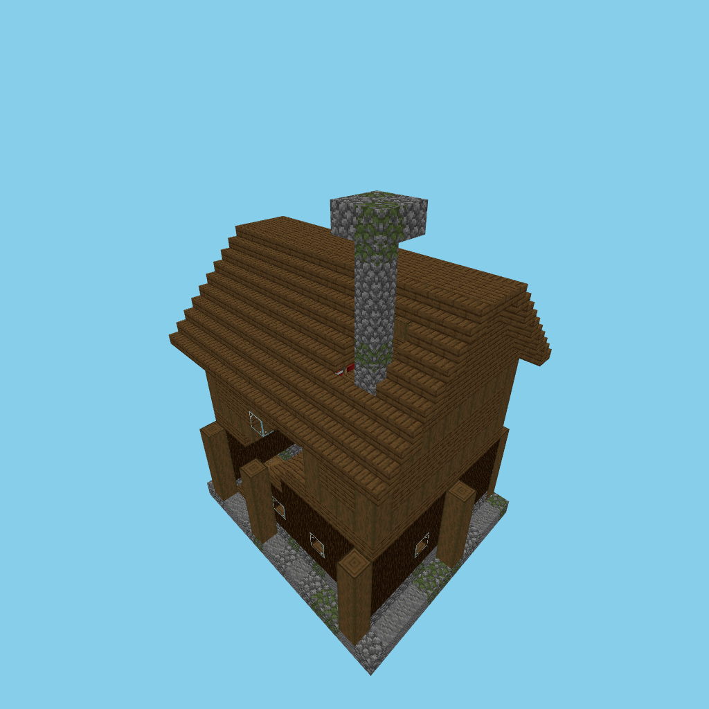 [autoeval indexed] village blacksmith forge-house