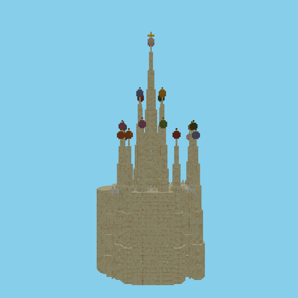 Sagrada Familia front view