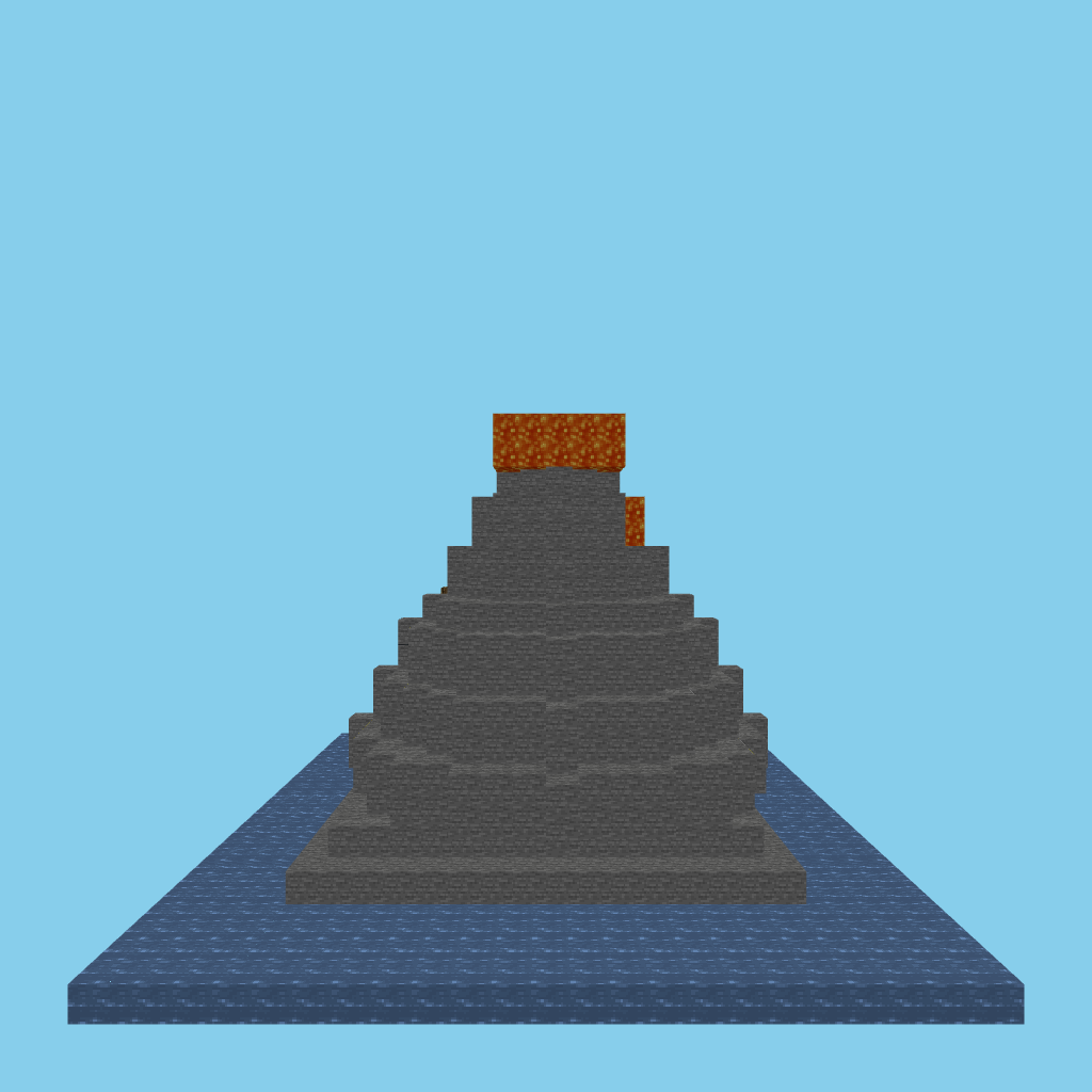 autoeval bare volcanic island 2026-06-03b front view