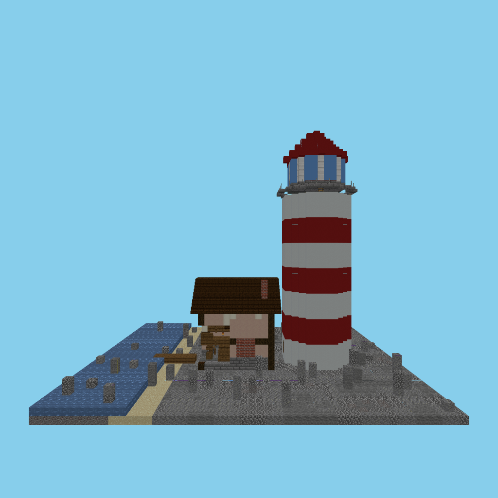 Lighthouse Station (guided) front view