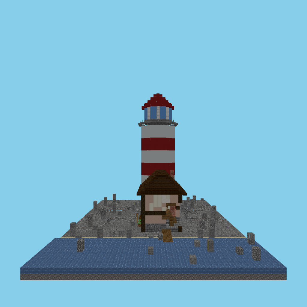 Lighthouse Station (guided) side view