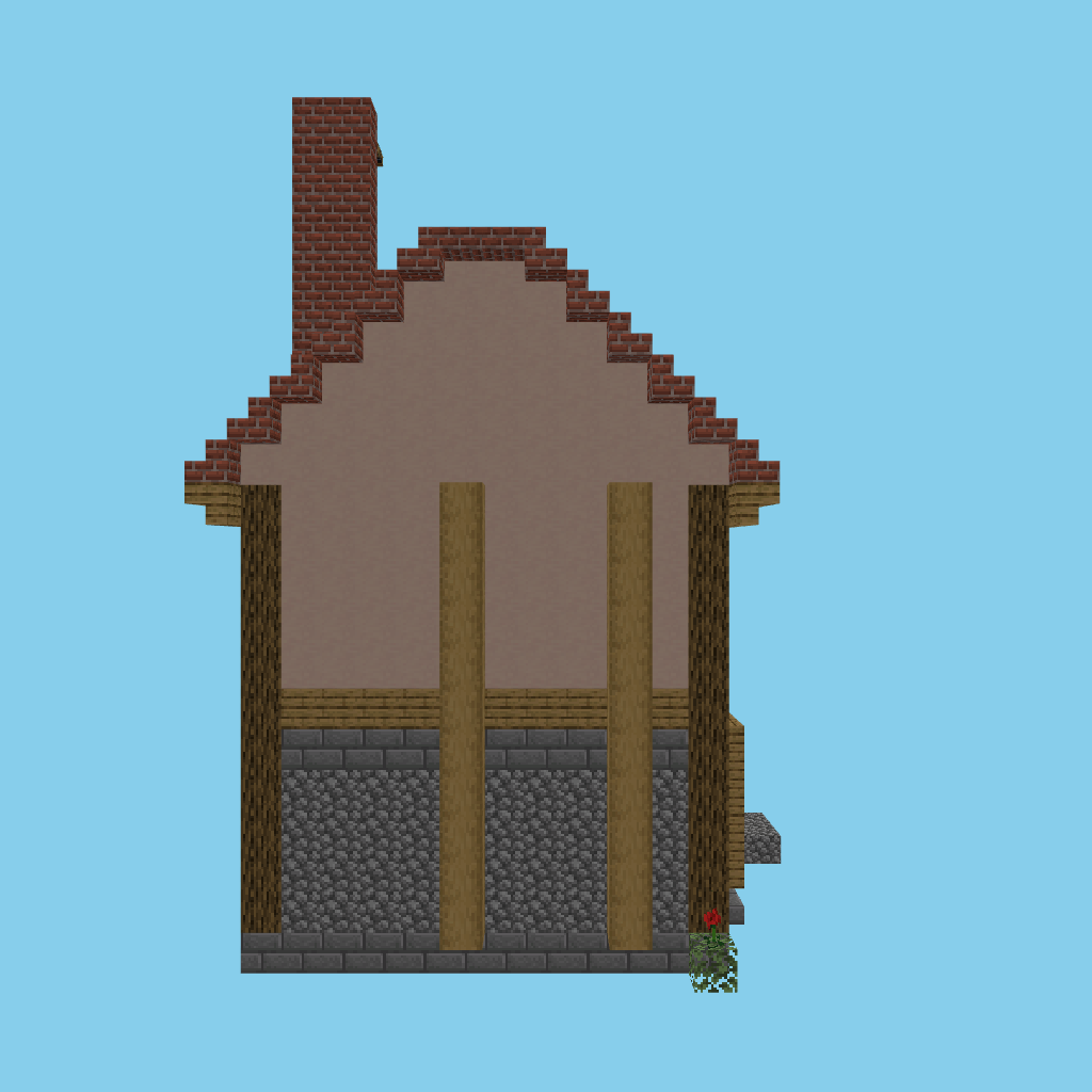 bakery shop-house [indexed] side view