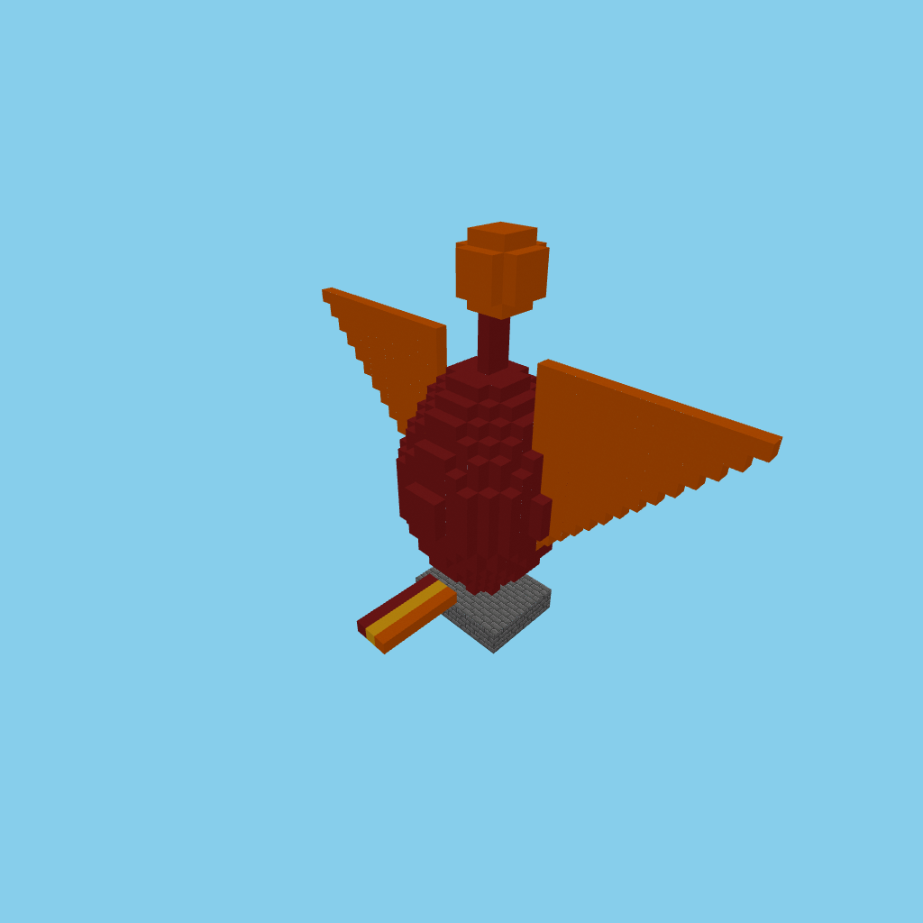 phoenix_bare, isometric render