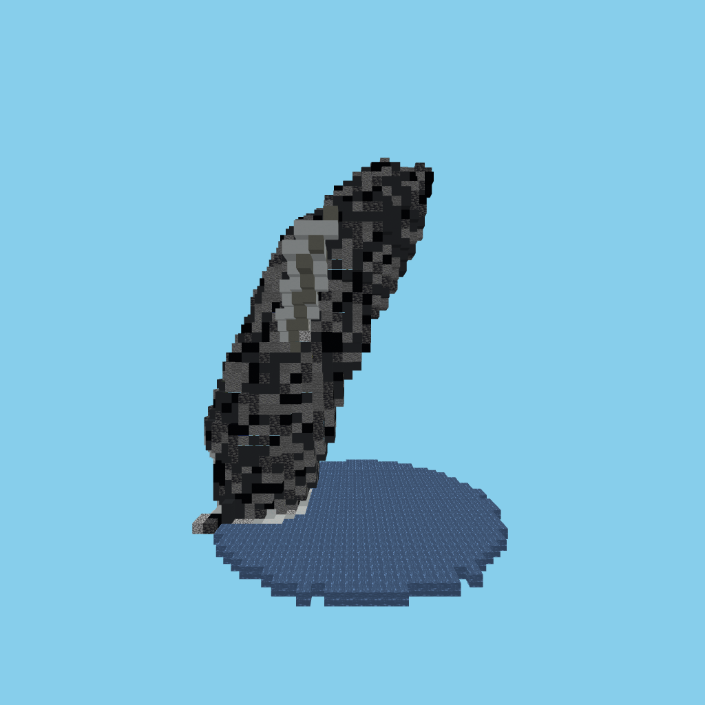 Breaching Humpback Whale (guided) side view