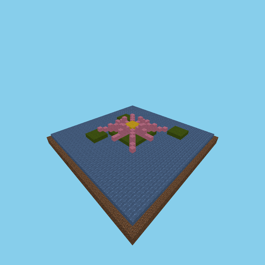 Lotus on pond (bare)