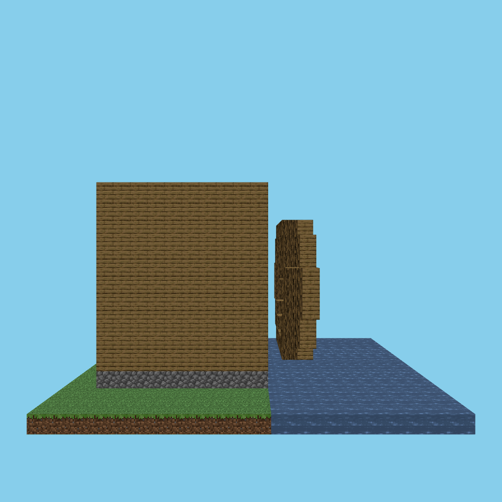 watermill-bare front view