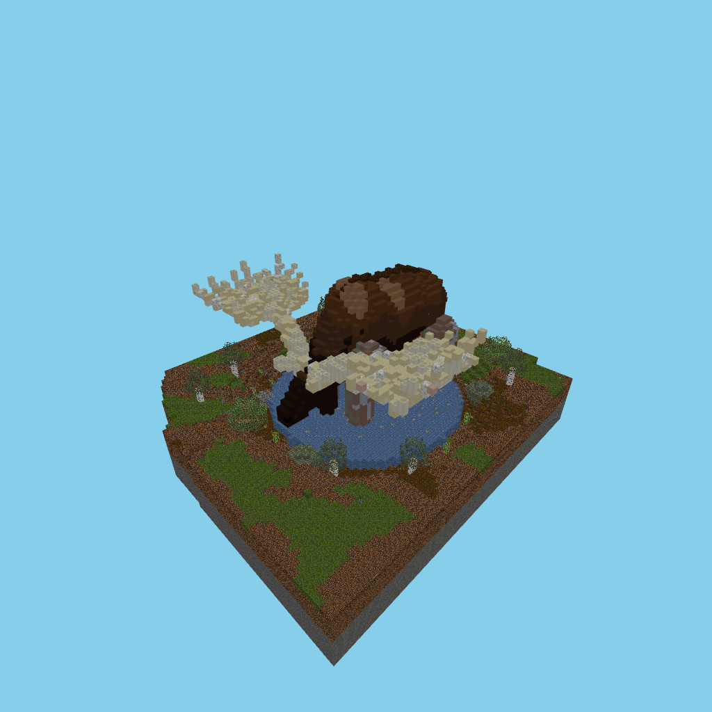 Giant Bull Moose in an Autumn Marsh (guided)