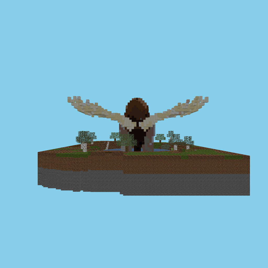 Giant Bull Moose in an Autumn Marsh (guided) side view