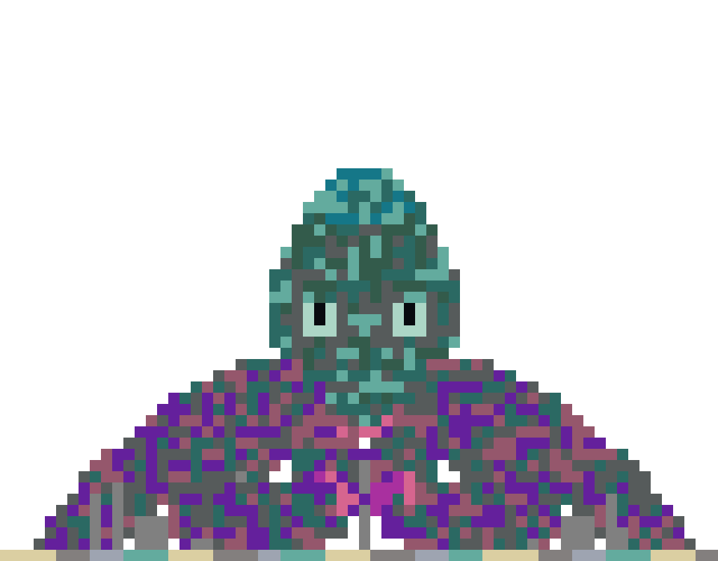 Beautiful Octopus (Phase 1) front view
