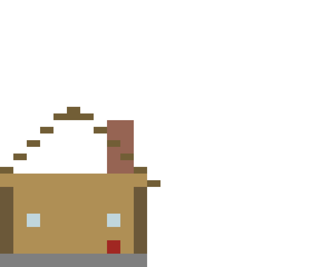 Cozy Medieval Cottage with Garden (Group B) front view