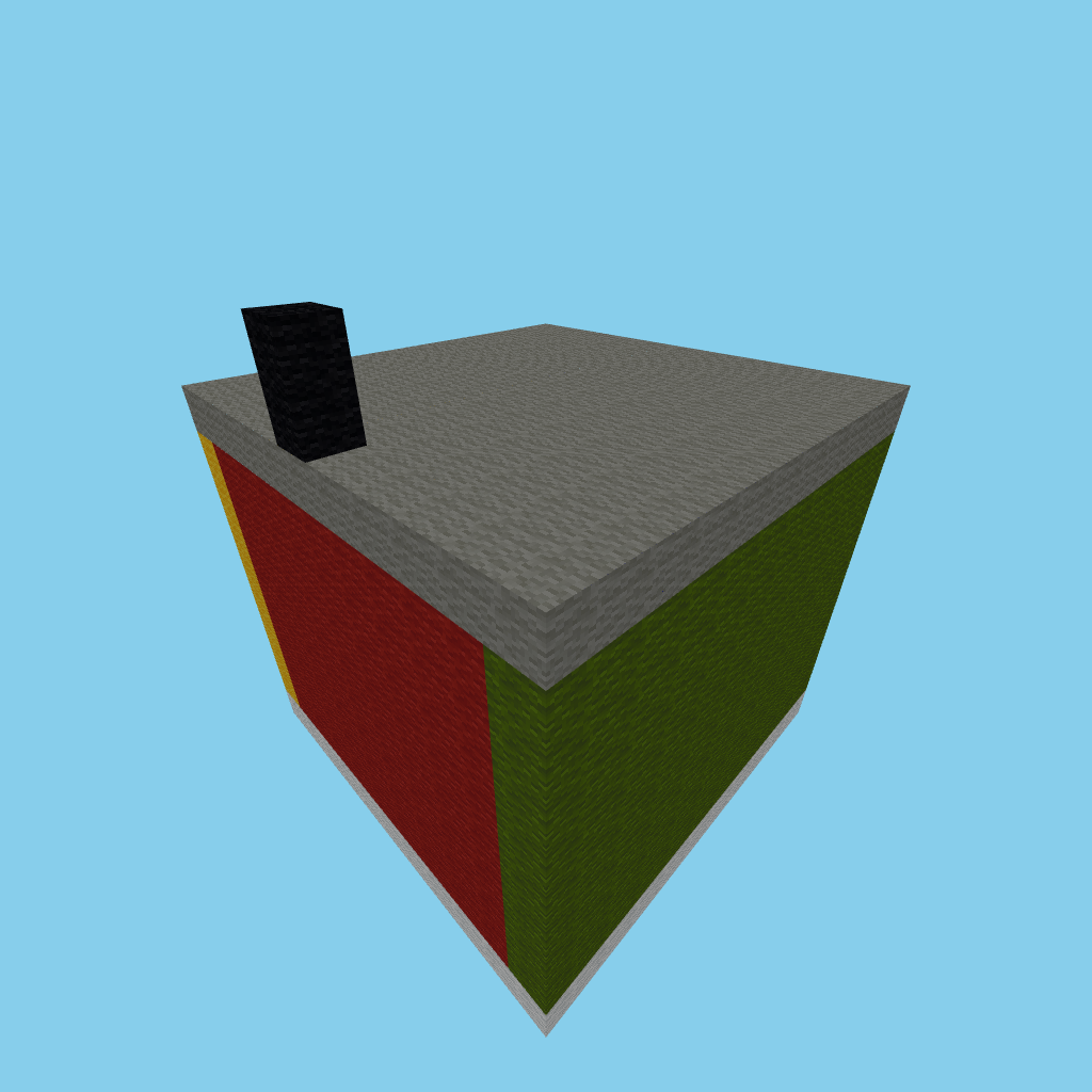 Camera Calibration Cube 20260605, isometric render