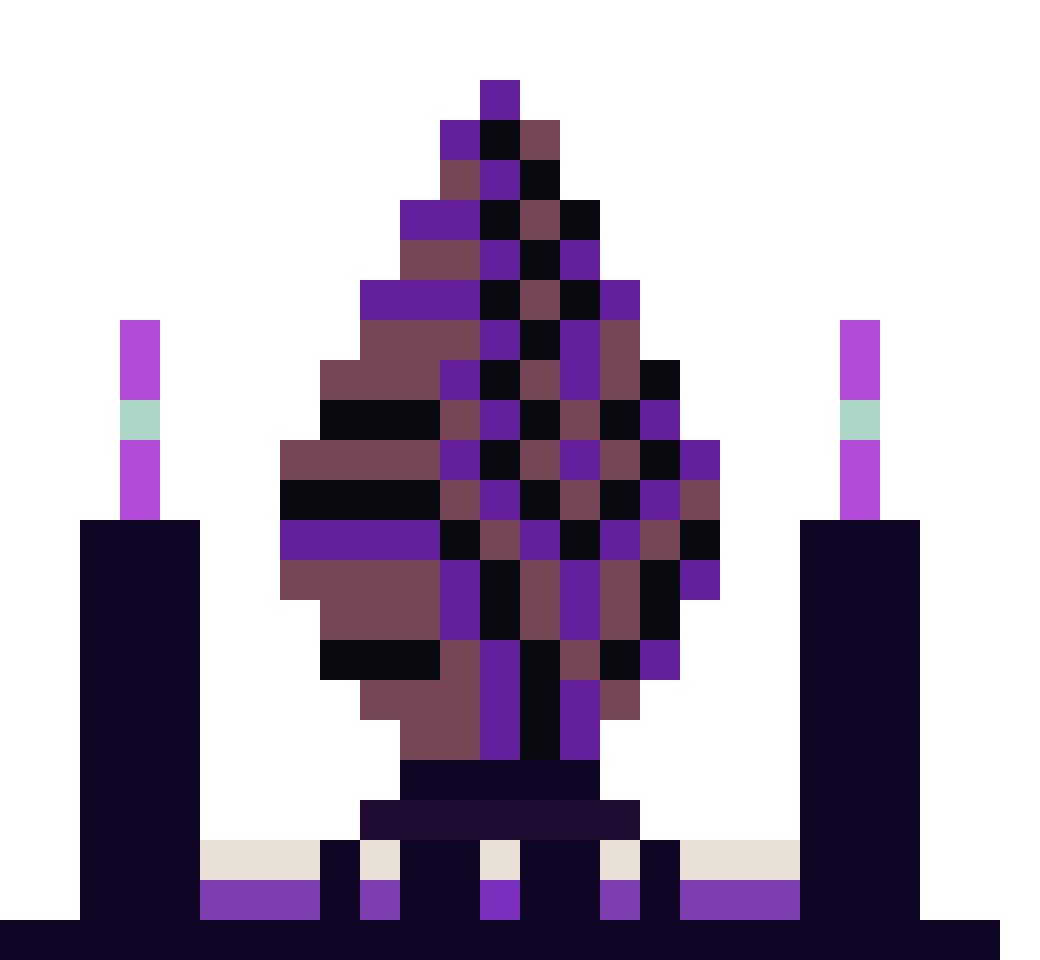 Giant Ender Dragon Egg Shrine front view