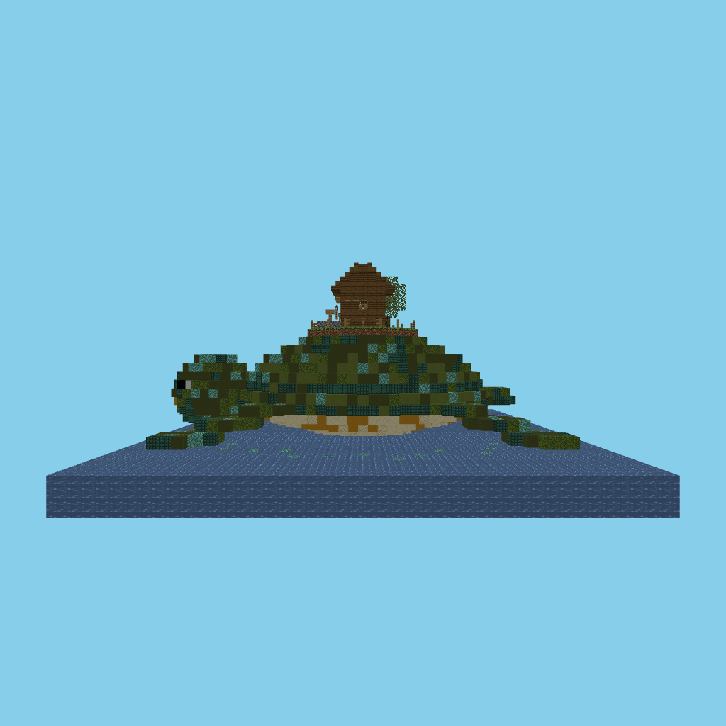 sea turtle village guided side view