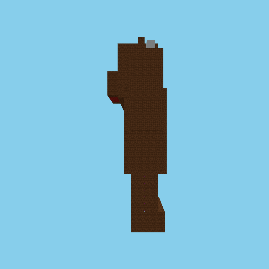 bear_bare side view