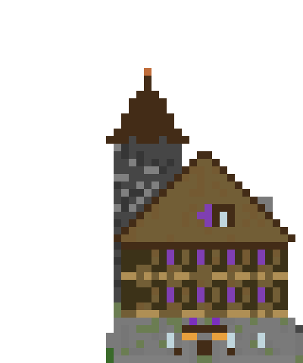 Arcane Medieval Library back view