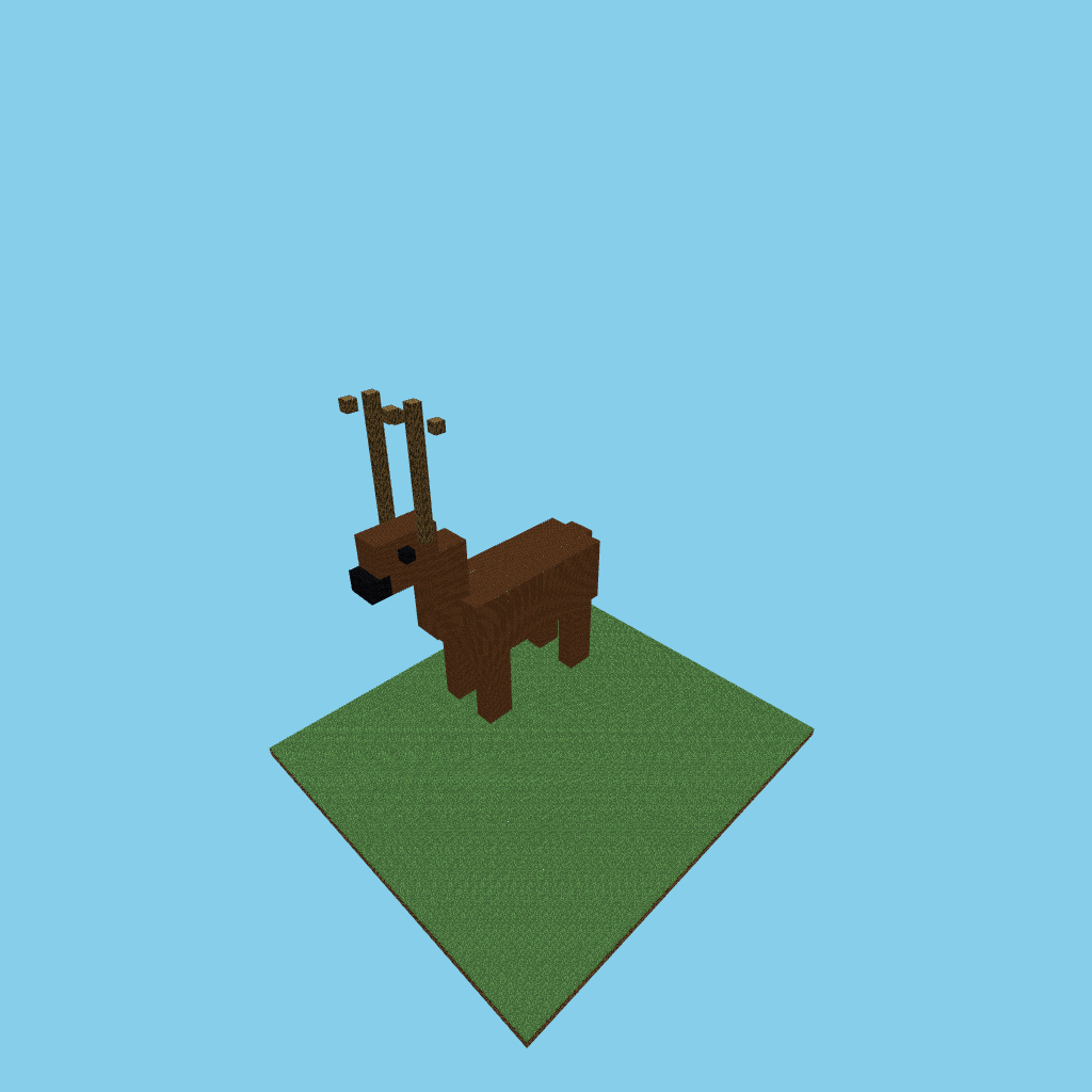 Giant Red Deer Stag (bare)