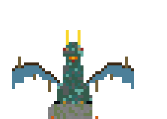 Dragon front view