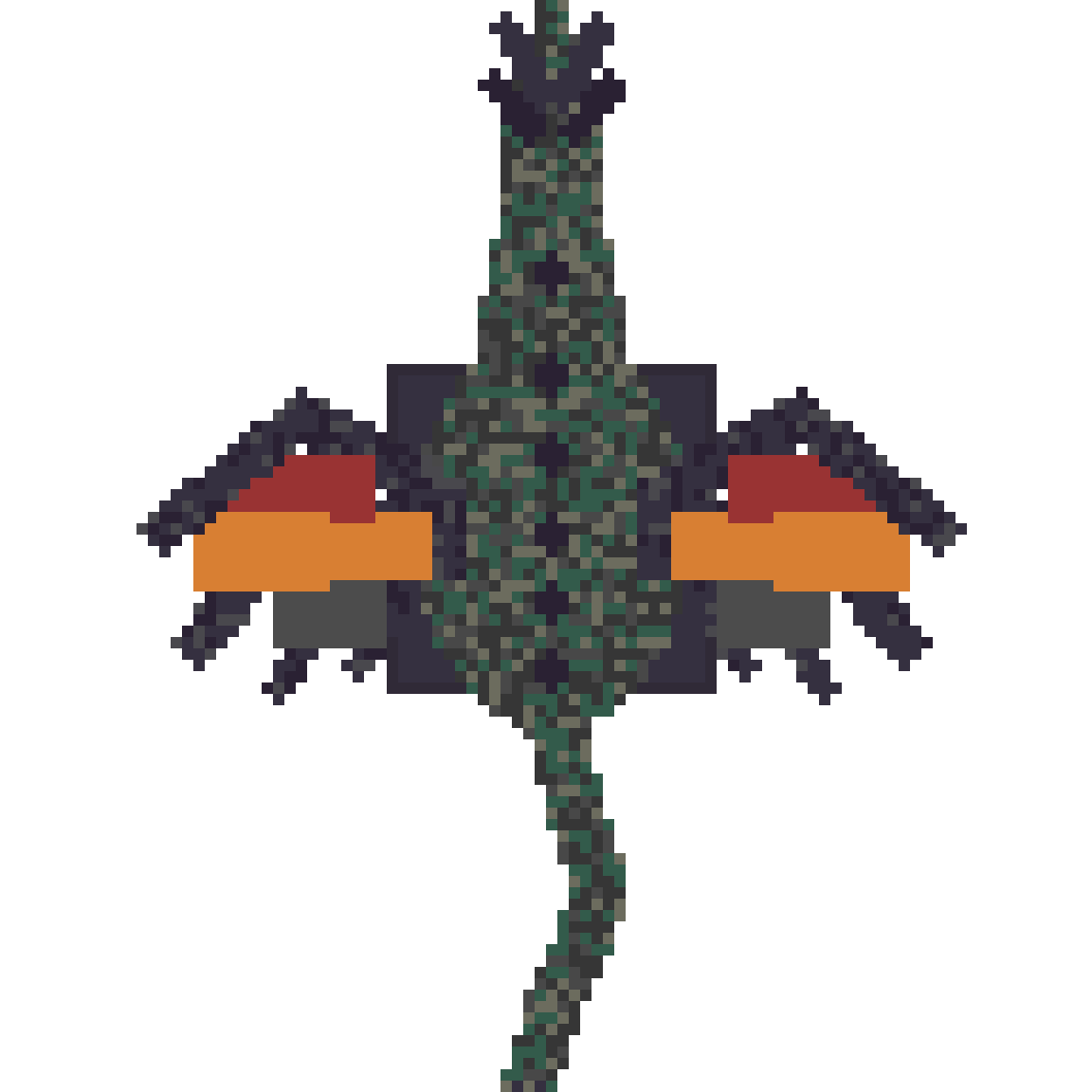 Fire-Breathing Dragon (Phase 1) top view