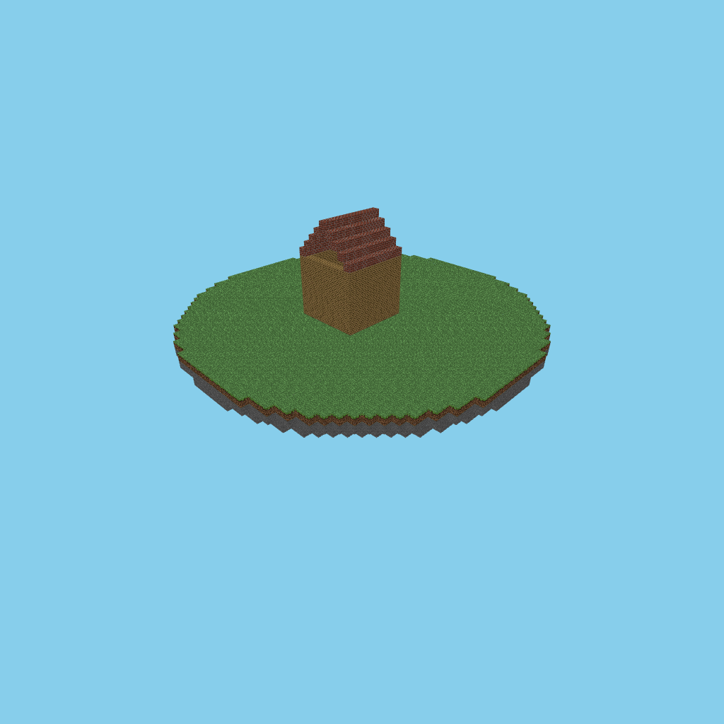 Floating island cottage (bare)