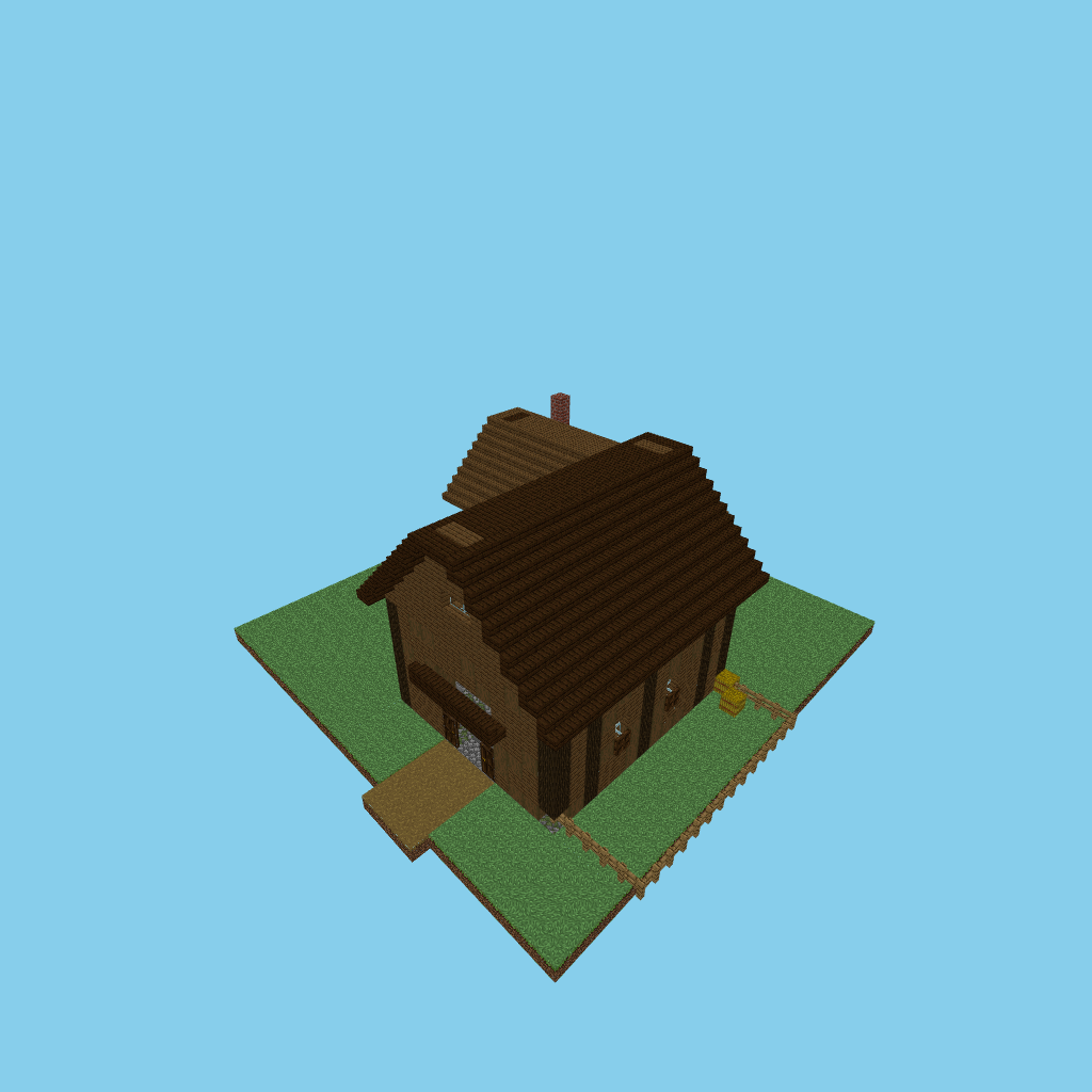 L-Farmhouse + Barn (guided)