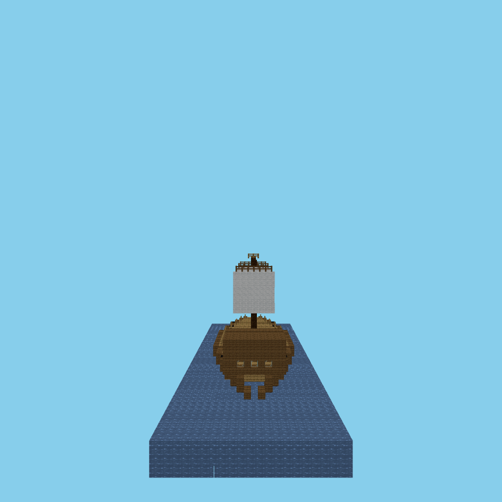 galleon_bare front view