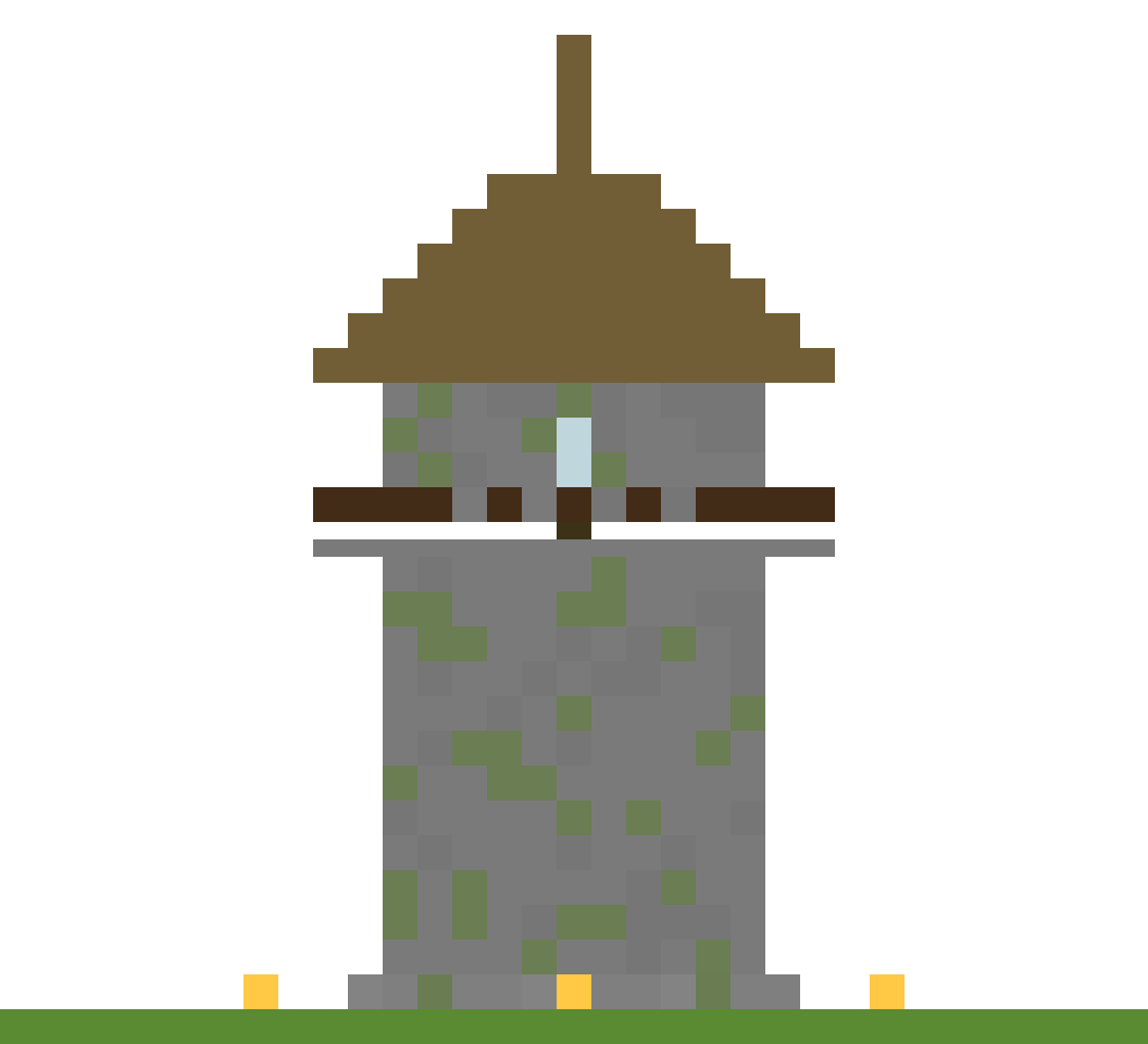 Medieval Watchtower (Phase 1) front view