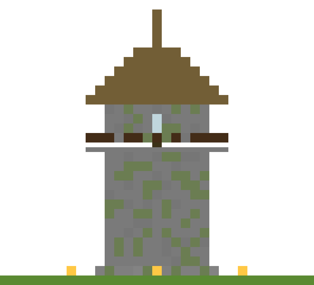 Medieval Watchtower (Phase 1) side view