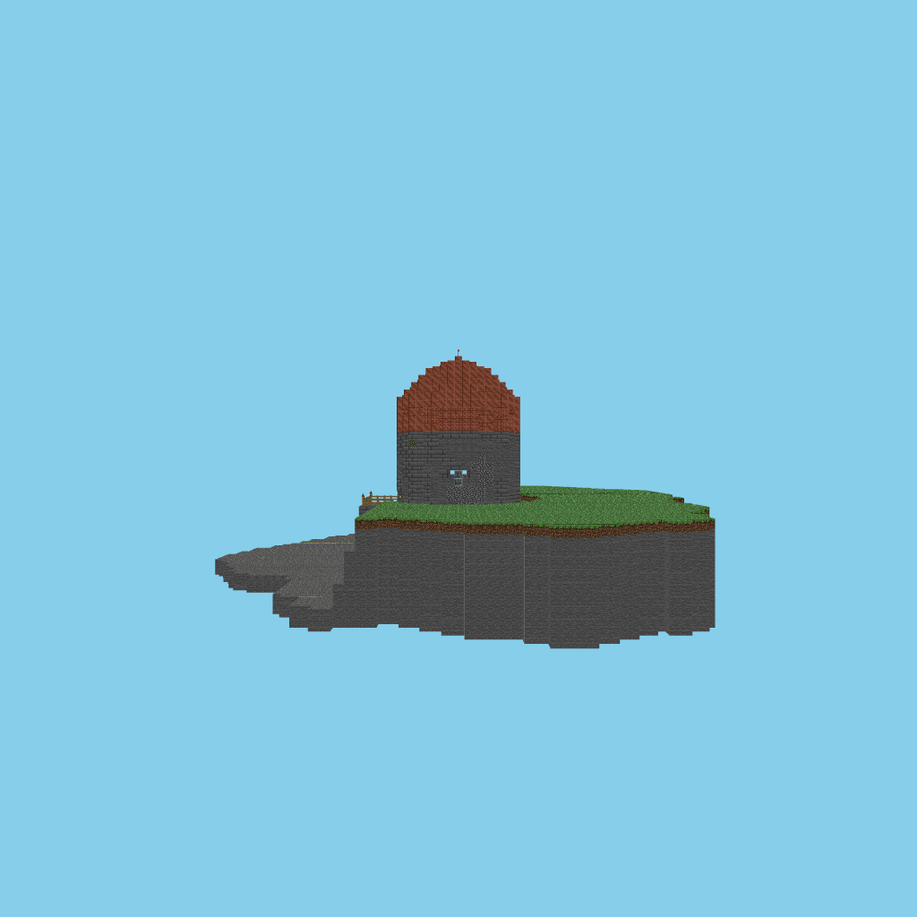 Cliff-top Observatory II side view