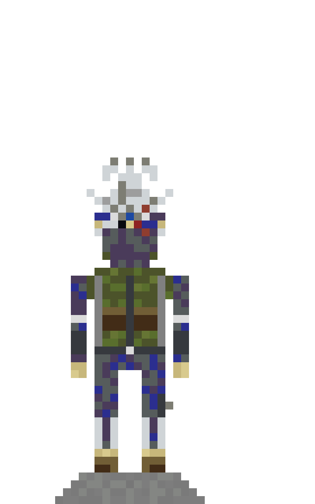 Kakashi Hatake - Sharingan front view