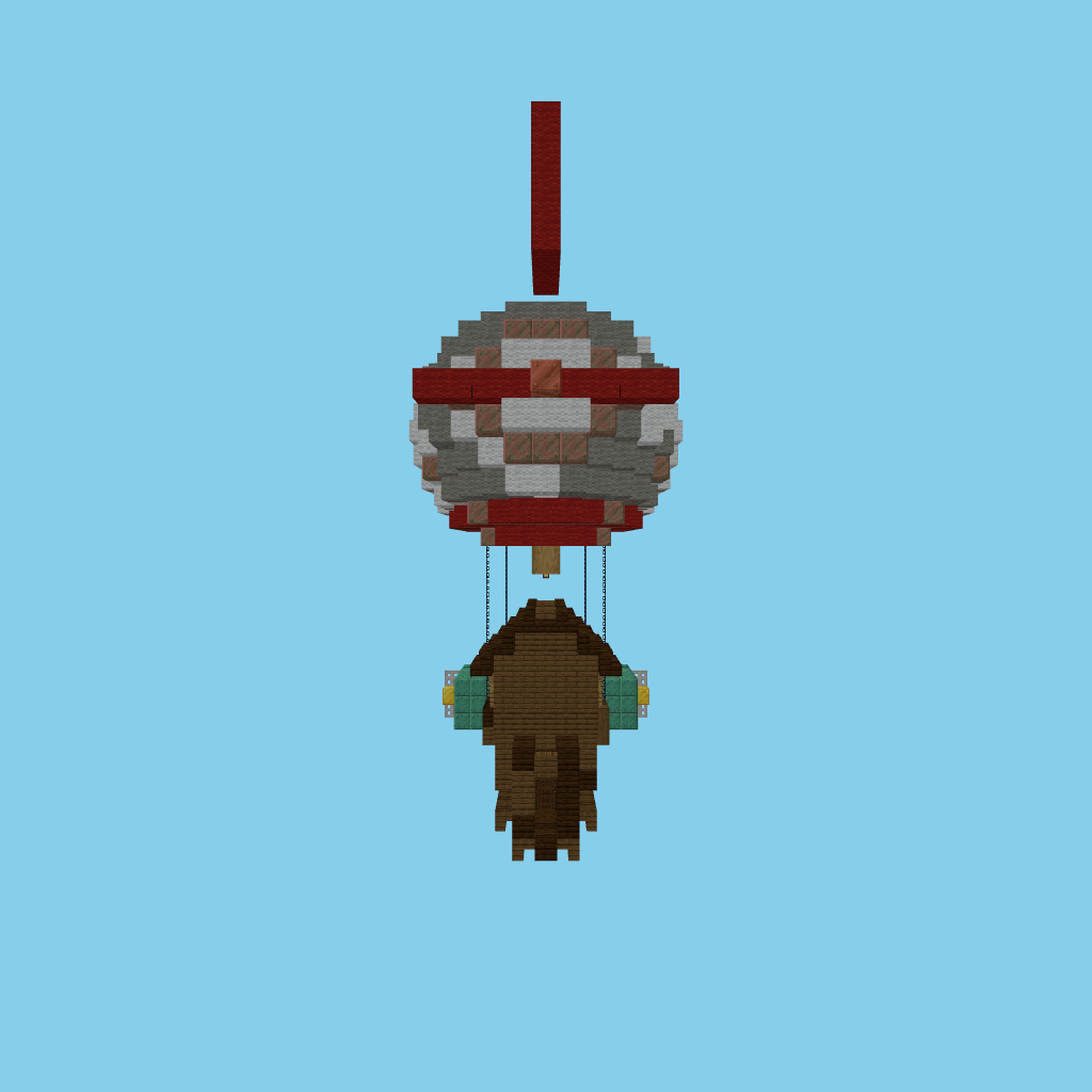 autoeval airship guided front view