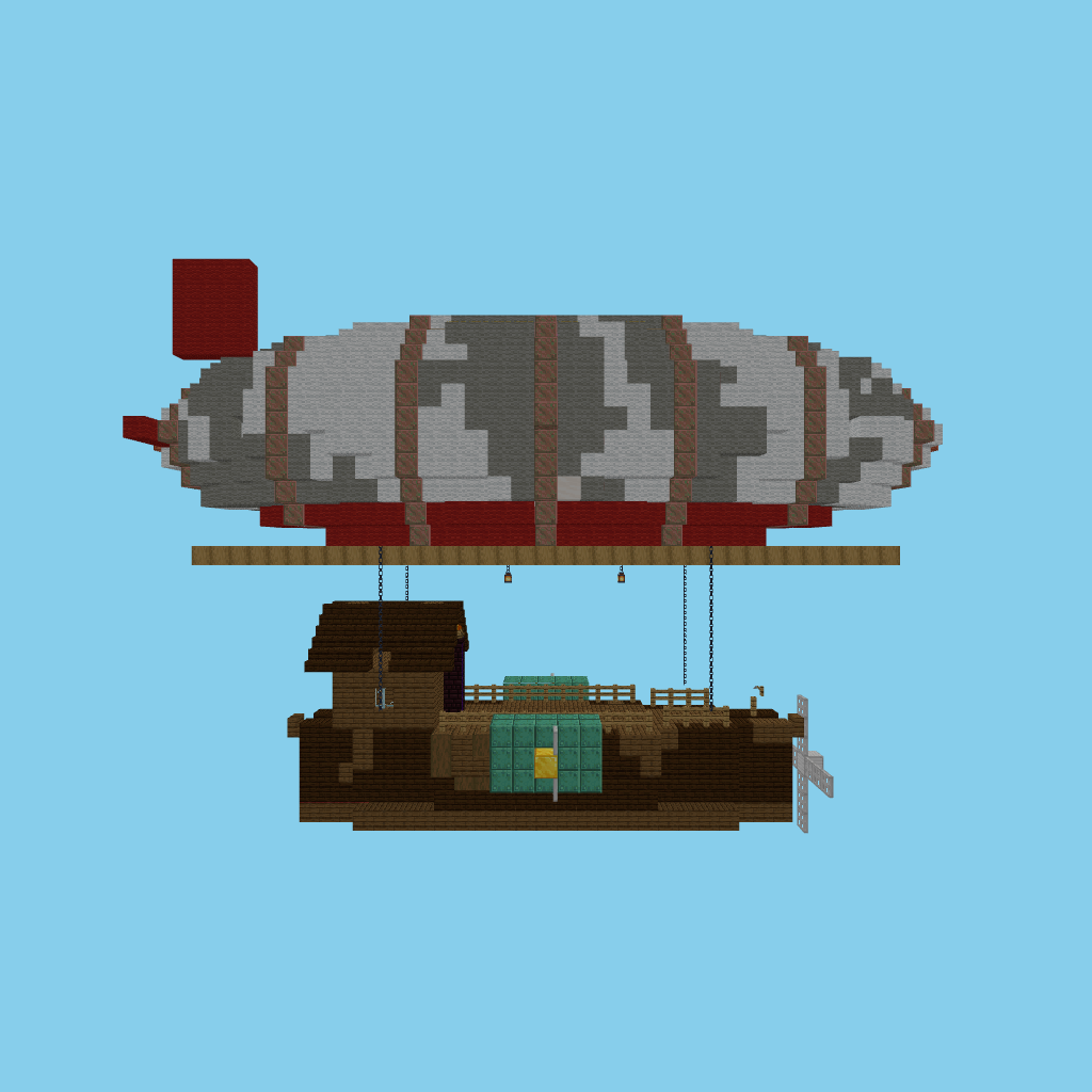 autoeval airship guided side view
