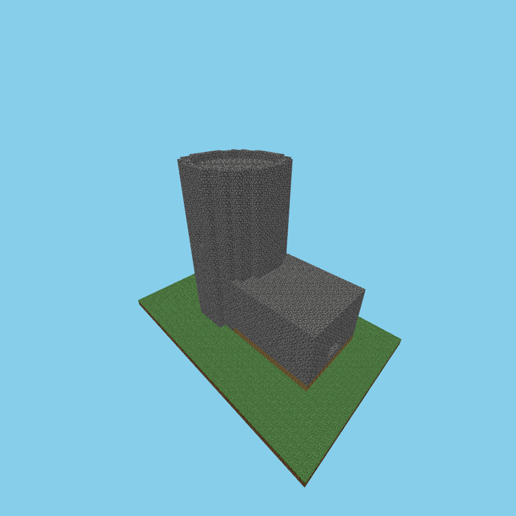 wizard tower + library annex (bare)