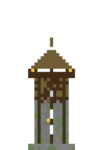 Medieval Watchtower side view